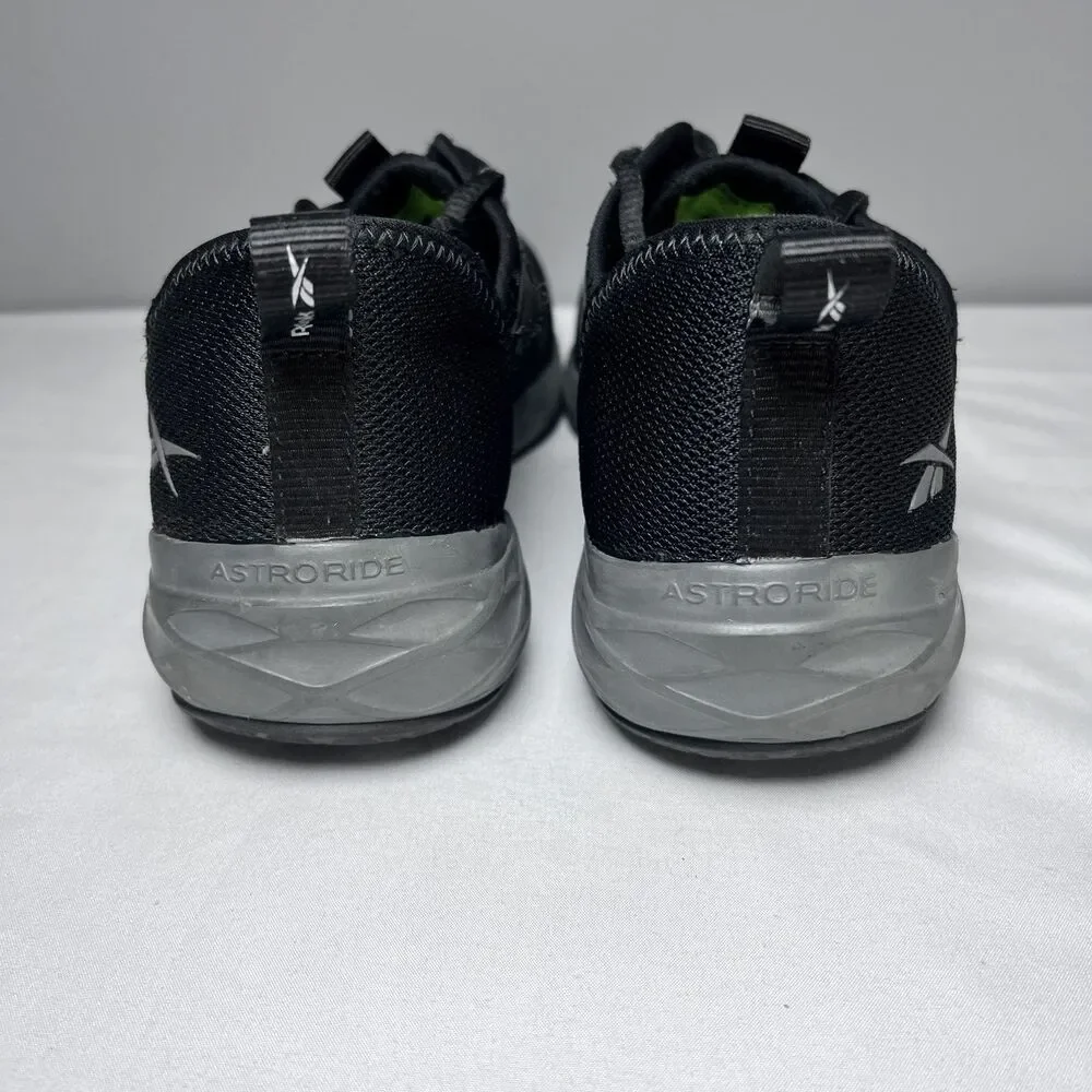 Reebok Work RB2211 Astroride Alloy Toe Shoes Black Men’s 5.5 Women’s 7.5 Safety